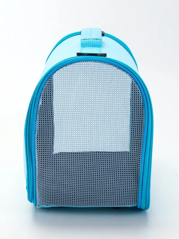 Складная сумка - переноска, 43&times;20&times;29 см, материал EVA, голубая