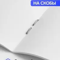 Альбом для рисования Calligrata А4, 12 листов, на скрепке, мелованная бумага