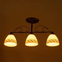 Люстра &laquo;Кинг&raquo; 3&times;40 Вт Е27 черный