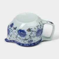 Чайник керамический заварочный с металлическим ситом &laquo;Цветение роз&raquo;, 350 мл