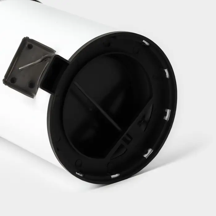 Ведро мусорное с педалью St&ouml;lz, 3 л, нержавеющая сталь, белое