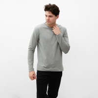 Лонгслив мужской MIST Men's casual размер 52, серый