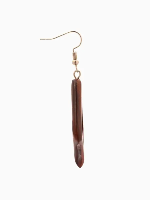 Серьги &laquo;Ромб&raquo;, дерево соно