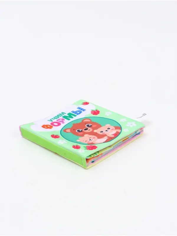 Книжка-шуршалка «Учим формы», 12х12 см, Крошка Я Книжка-шуршалка «Учим формы», 12х12 см, Крошка Я