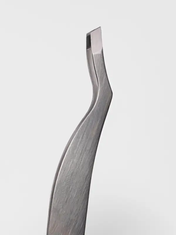 Пинцет скошенный, узкий, 9 см