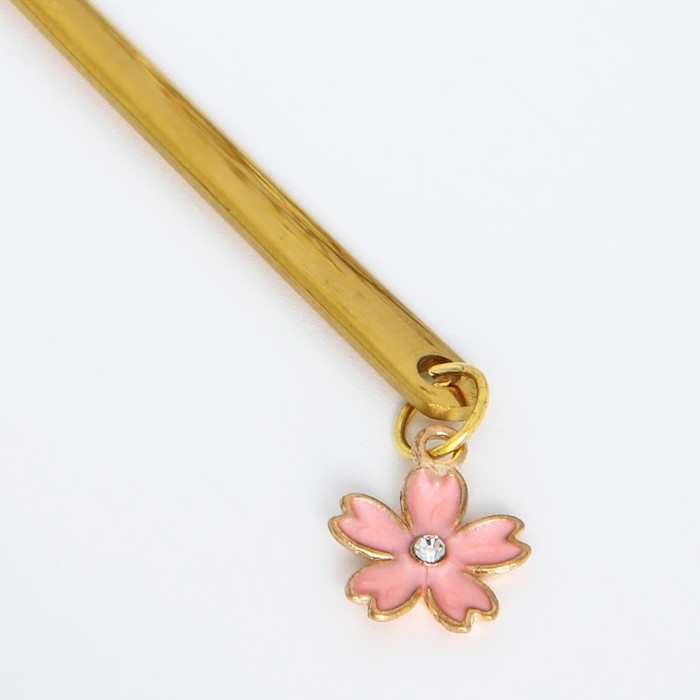 Ложка с подвесом «Расцветай отсчастья!», 3 х 15 см.