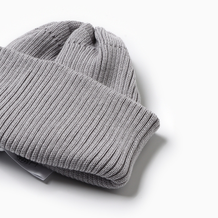 Шапка детская, цвет серый, размер 48-52 Шапка детская, цвет серый, размер 48-52