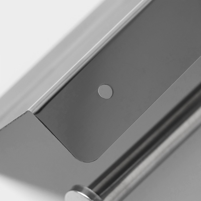 Держатель для туалетной бумаги с полочкой, 18×10×9 см, хром Держатель для туалетной бумаги с полочкой, 18×10×9 см, хром