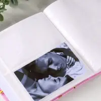 Фотоальбом 200 фото 10X15см, "Три пуговки", розовый, ПП карм. Фотоальбом 200 фото 10X15см, "Три пуговки", розовый, ПП карм.