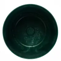 Кашпо со вставкой 3,7 л d22 см h20 см МИКРИТ зеленый слайн