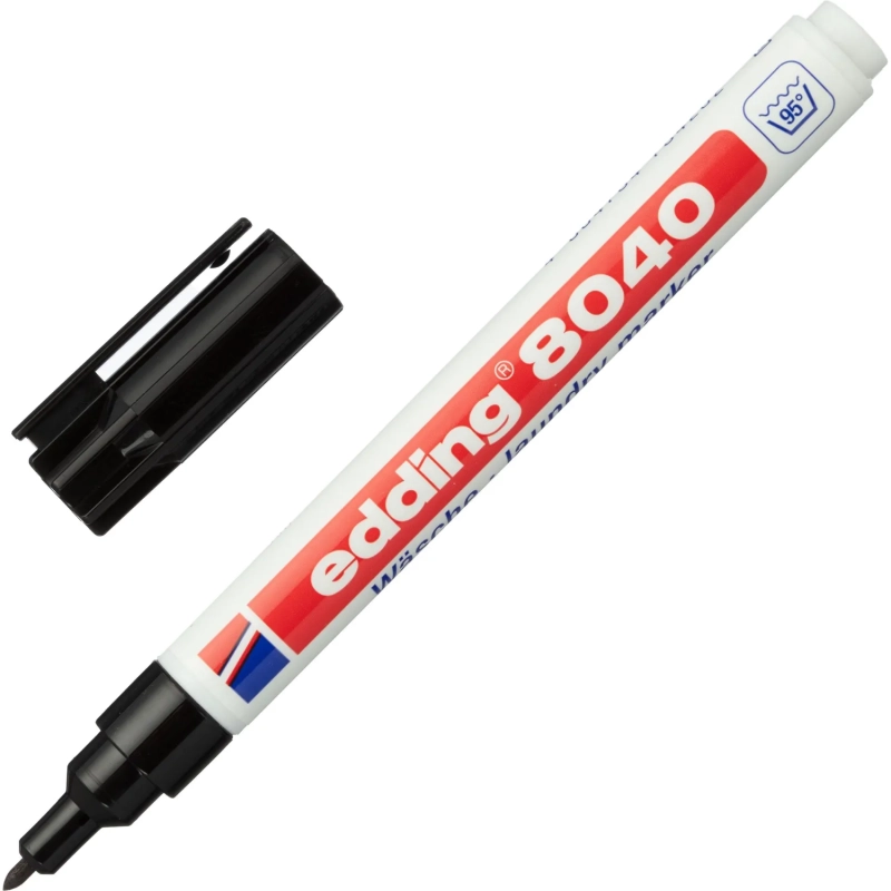 Маркер для белья EDDING E-8040/1 черный 1мм
