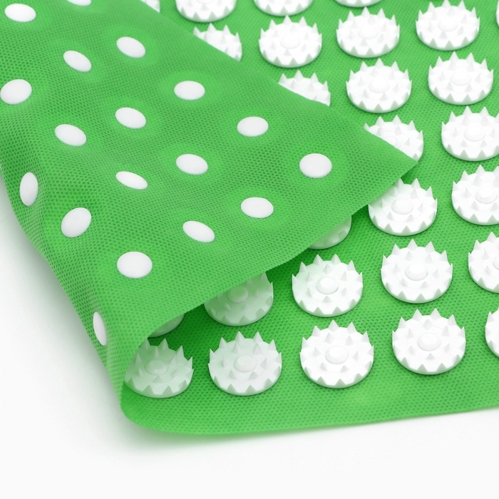 Аппликатор Кузнецова комплект, 144 колючки, спантекс, зелёный, 260 х 560 мм + валик 140*230 1085028 Аппликатор Кузнецова комплект, 144 колючки, спантекс, зелёный, 260 х 560 мм + валик 140*230 1085028