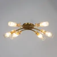 Люстра &laquo;Рико&raquo; 6&times;40 Вт Е27 бронза 60&times;40&times;20 см