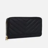 Кошелёк на молнии, цвет чёрный Кошелёк на молнии, цвет чёрный
