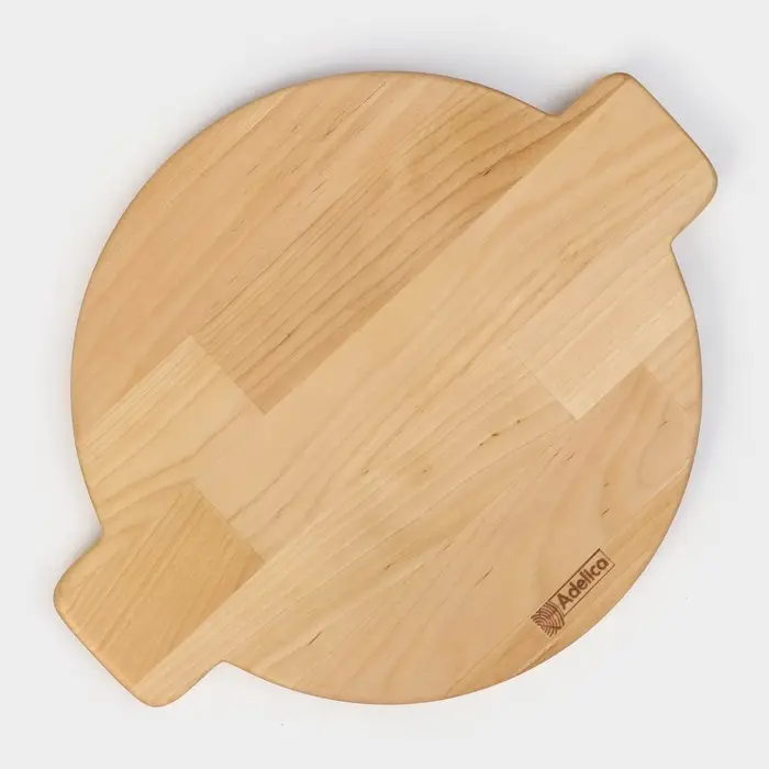 Подставка для сковороды деревянная Adelica, 30&times;24&times;1.8 см, внутренний диаметр 22 см, берёза