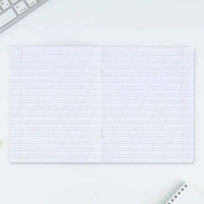 Тетрадь 12 листов в косую линейку, А5, на скрепке, блок №1 &laquo;Учись на 5+&raquo; МИКС