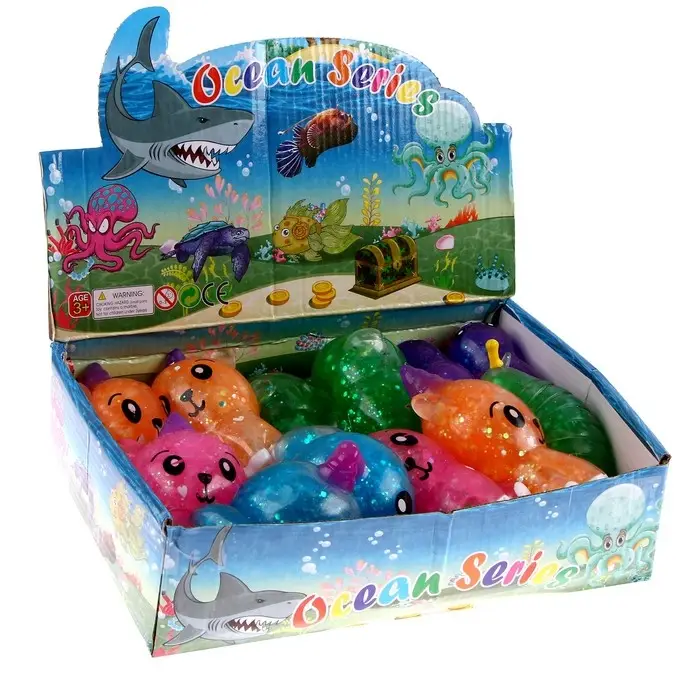 Мялка «Звери» с водой, виды МИКС Мялка «Звери» с водой, виды МИКС