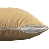 Подушка стеганная 50х70 SKY LINE (верблюд,тик), сумка