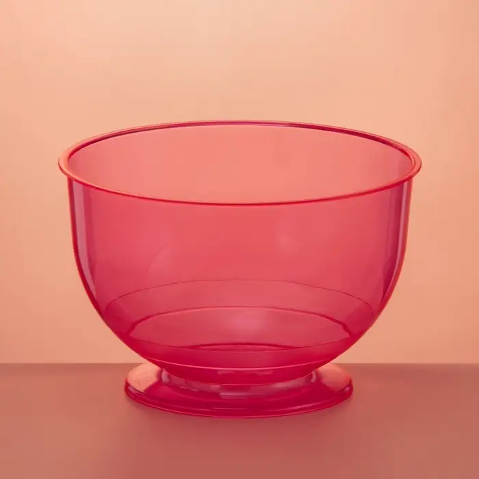 Креманка пластиковая одноразовая «Кристалл», 200 мл, красная Креманка пластиковая одноразовая «Кристалл», 200 мл, красная