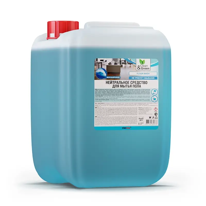 Нейтральное средство для мытья пола (концентрат) 20 кг. Clean&Green CG8037