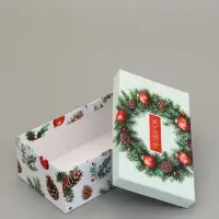 Набор подарочных новогодних коробок 10 в 1 &laquo;Новогодние мечты&raquo;, 30&times;19&times;11.5 - 12&times;6.5&times;4 см