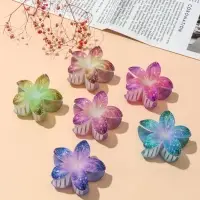 Краб для волос "Артемида" нежность, цветок, 8х7 см, микс