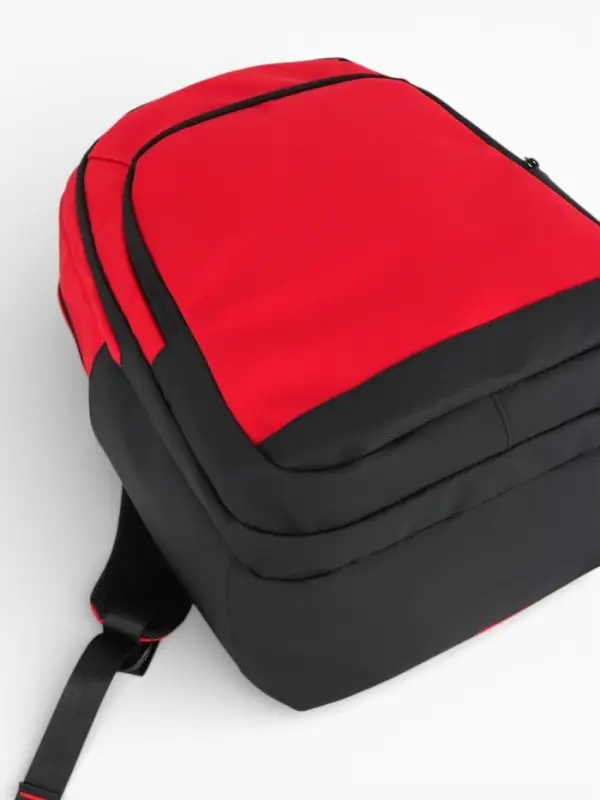 Рюкзак, водонепроницаемое дно, 2 отделения, 3 кармана, 31&times;14.5&times;45 см, красный