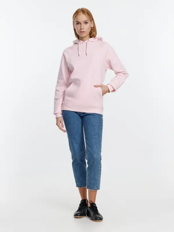 Толстовка унисекс Stellar, розовая, размер XS Толстовка унисекс Stellar, розовая, размер XS