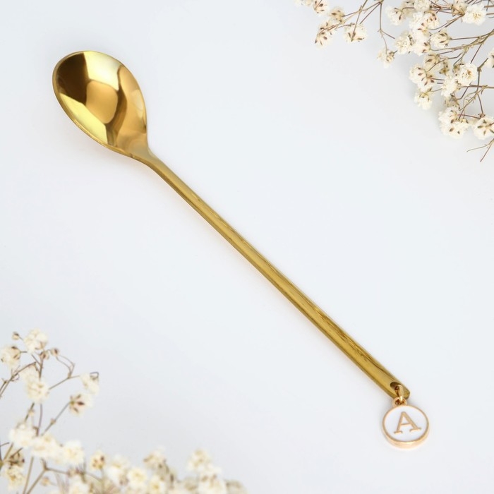 Ложка именная с подвесом &laquo;Анастасия&raquo;, 3 х 15 см.