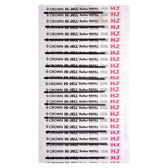 Стержень гелевый 0,7 мм, Crown Hi-Jell Metallic, 138 мм, чернила серебро металлик Стержень гелевый 0,7 мм, Crown Hi-Jell Metallic, 138 мм, чернила серебро металлик