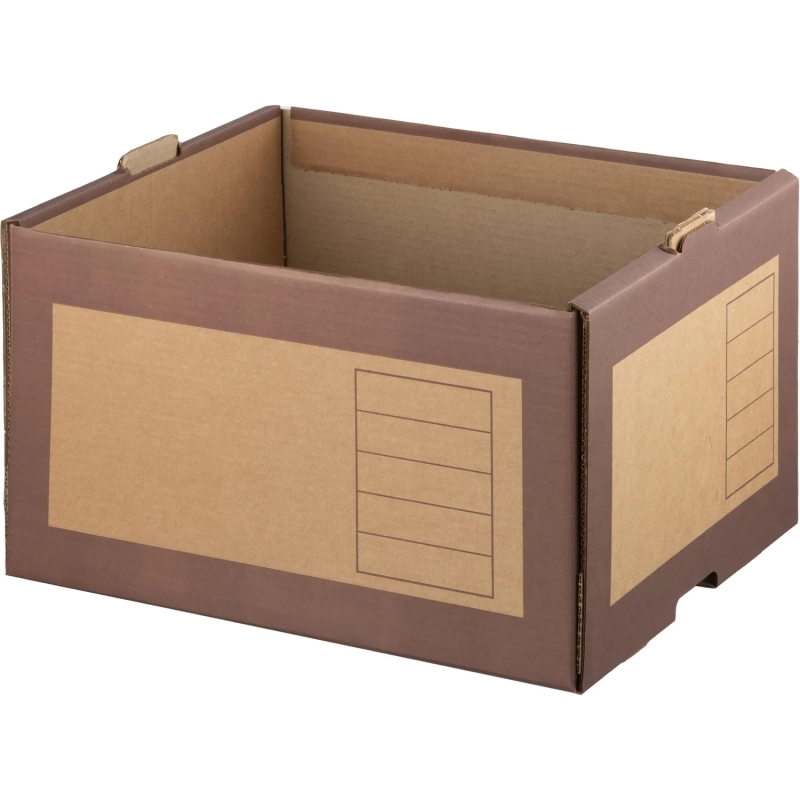 Короб архивный Attache на 5 папок 75мм, надстраив.,крышка