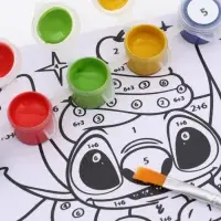 Картина по номерам для детей &laquo;Монстрик&raquo;, 15&times;15 см