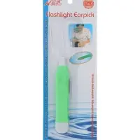 Палочка для чистки ушей LES-03, LED-подсветка, 3 насадки, от батареек (в комплекте)