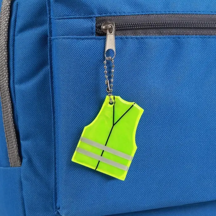 Светоотражающий элемент «Жилет», 5.6×4.4 см, жёлтый Светоотражающий элемент «Жилет», 5.6×4.4 см, жёлтый