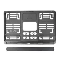 Рамка под номерной знак япон./амер. авто, 290*170 мм (черная) AVS RN-23