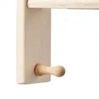 Полка угловая 3 яруса, 3 крючка 74х40х16 см