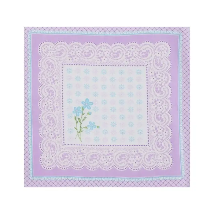 Платки носовые женские &laquo;Этель. Нежность&raquo;, 30&times;30 см, набор 12 шт., рисунок МИКС, хлопок 100%