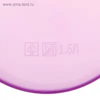 Кашпо «Цветы», 1,6 л, 14 х 14 см Кашпо «Цветы», 1,6 л, 14 х 14 см