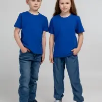 Футболка детская Regent Kids 150 ярко-синяя (royal), на рост 142-152 см (12 лет)