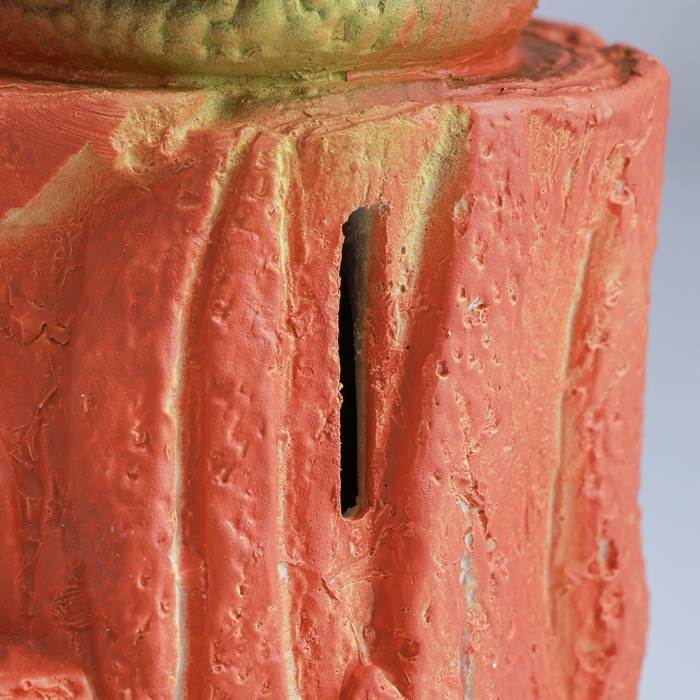 Новый год. Символ 2025. Копилка Новый год. Символ 2025. Копилка "Змея на пне" 10х10х18см