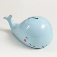 Копилка для денег &laquo;Голубой китёнок&raquo;, керамика, 16.7&times;9.9&times;9.1 см