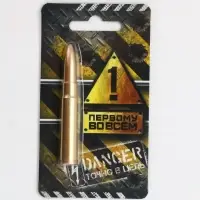 Ручка пуля "Первому во всём" на подложке Ручка пуля "Первому во всём" на подложке