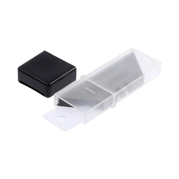 Лезвия для ножей ТУНДРА, трапециевидные, 19 мм, 10 шт. Лезвия для ножей ТУНДРА, трапециевидные, 19 мм, 10 шт.