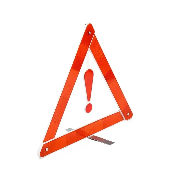 Знак аварийной остановки, 39 см, металл