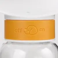 Поилка прогулочная, 585 мл, жёлтая