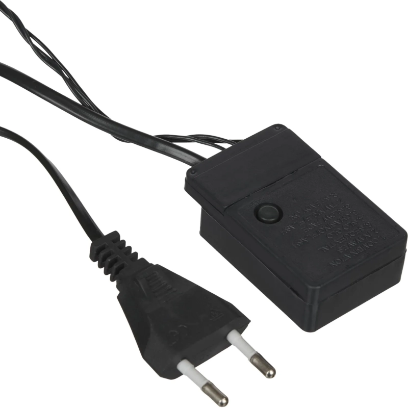 Гирлянда светодиодная 200 ламп, 9м, хол бел, зел пров IP20 SW-XMAXIn-0009