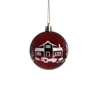 Ёлочные игрушки &laquo;Зимняя ночь&raquo;, шары новогодние, d=7 см, 24 шт., МИКС