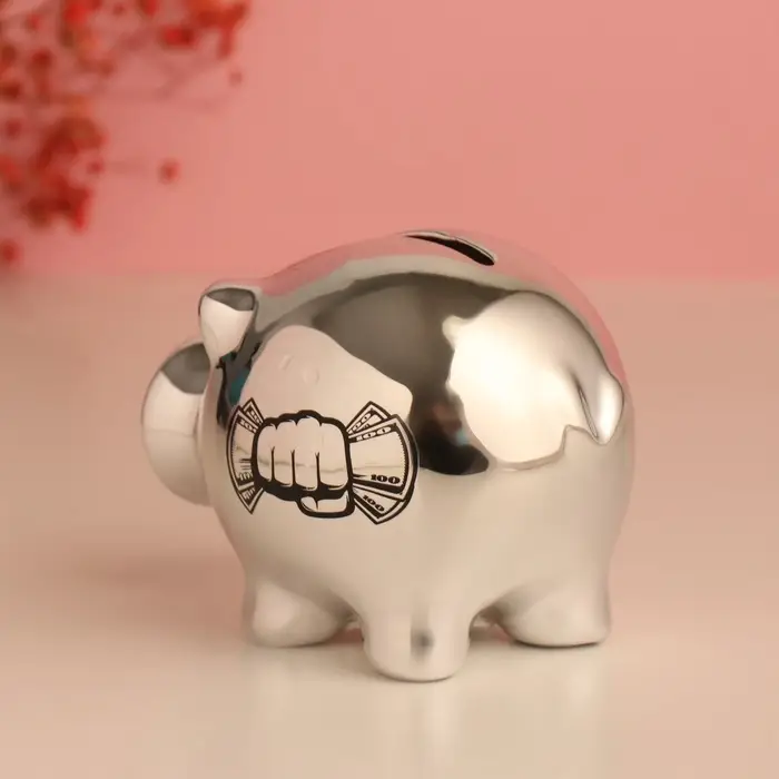 Копилка для денег &laquo;Свинтус банк&raquo;, керамика, 11.3&times;8.9&times;9.5 см