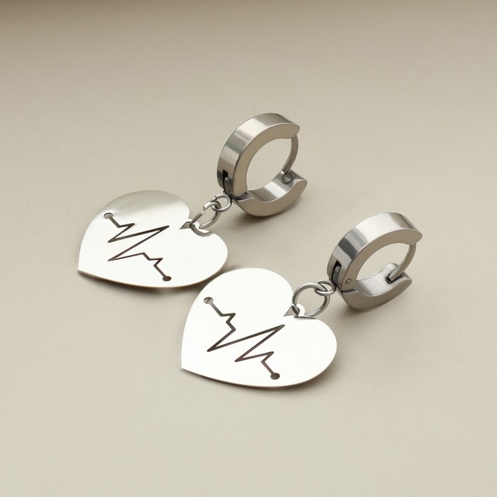 Серьги «Самой яркой», 4 х 1.5 см Серьги «Самой яркой», 4 х 1.5 см