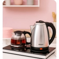 Чайный набор КТ-6779 чайник электрический - 1.8 л